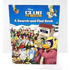 Disney Club Penguin Search and Find Activity Book Hidden Object Puzzle Scenes